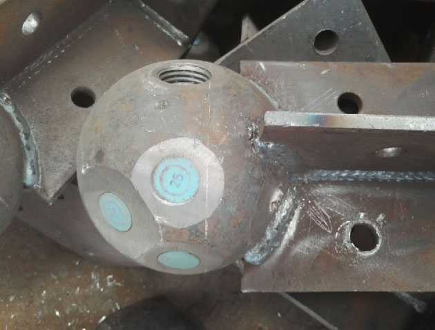 桦甸螺栓球球塞，网架配件