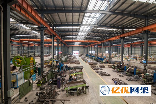 桦甸网架配件机加工车间